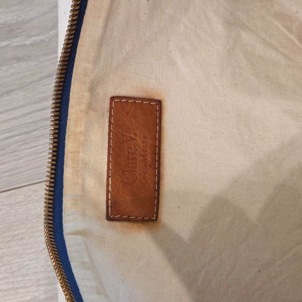 Claire V.  Woven Foldover Clutch - Picture 5 of 7